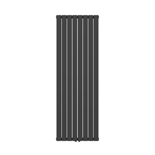 Radiator BWS Busso Verticaal Vierkant Dubbelzijdig 180x608 cm Zwart 