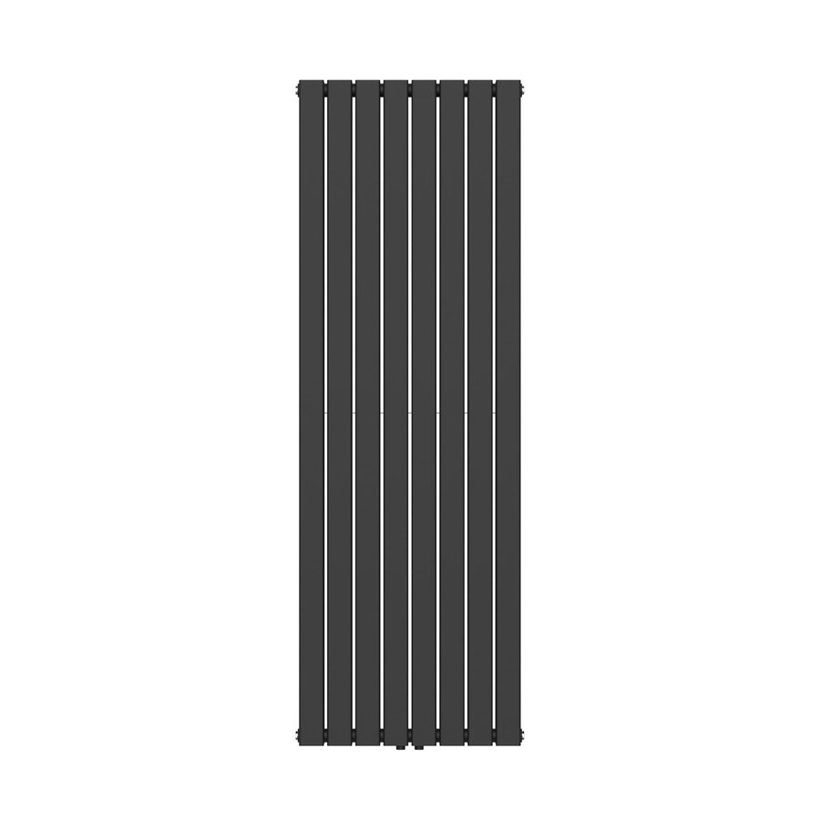 Radiator BWS Busso Verticaal Vierkant Dubbelzijdig 180x608 cm Zwart