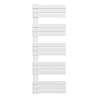 Handdoekradiator BWS Boss Links aansluiting 864W 160x60 cm Wit