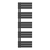 Handdoekradiator BWS Boss Links aansluiting 755W 160x50 cm Zwart