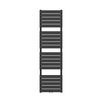 Handdoekradiator BWS Ress Middenaansluiting 180x50 cm Zwart