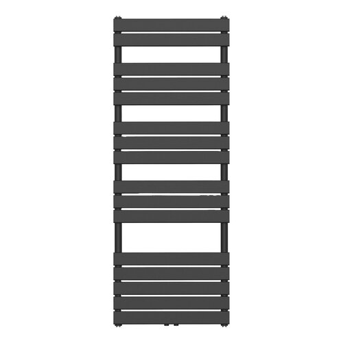 Handdoekradiator BWS Ress Middenaansluiting 160x60 cm Zwart 