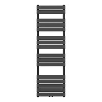 Handdoekradiator BWS Ress Middenaansluiting 160x50 cm Zwart