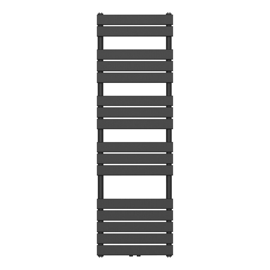 Handdoekradiator BWS Ress Middenaansluiting 160x50 cm Zwart