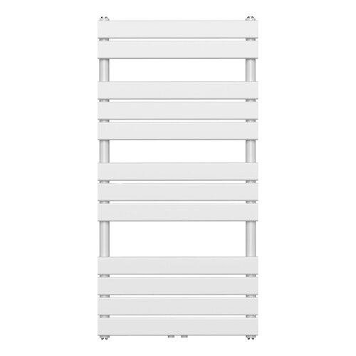 Handdoekradiator BWS Ress Middenaansluiting 681W 120x60 cm Wit 