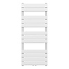 Boss & Wessing Handdoekradiator BWS Ress Middenaansluiting 681W 120x50 cm Wit