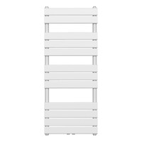 Handdoekradiator BWS Ress Middenaansluiting 681W 120x50 cm Wit