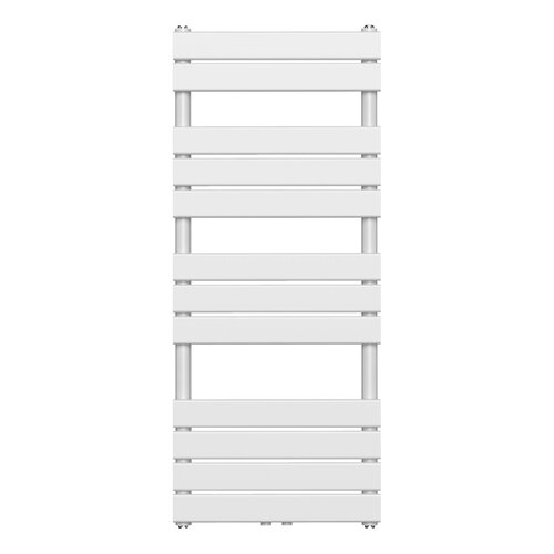 Handdoekradiator BWS Ress Middenaansluiting 681W 120x50 cm Wit 