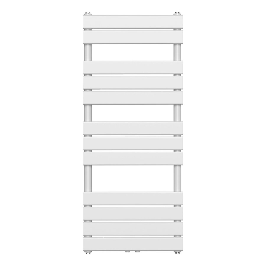 Handdoekradiator BWS Ress Middenaansluiting 681W 120x50 cm Wit