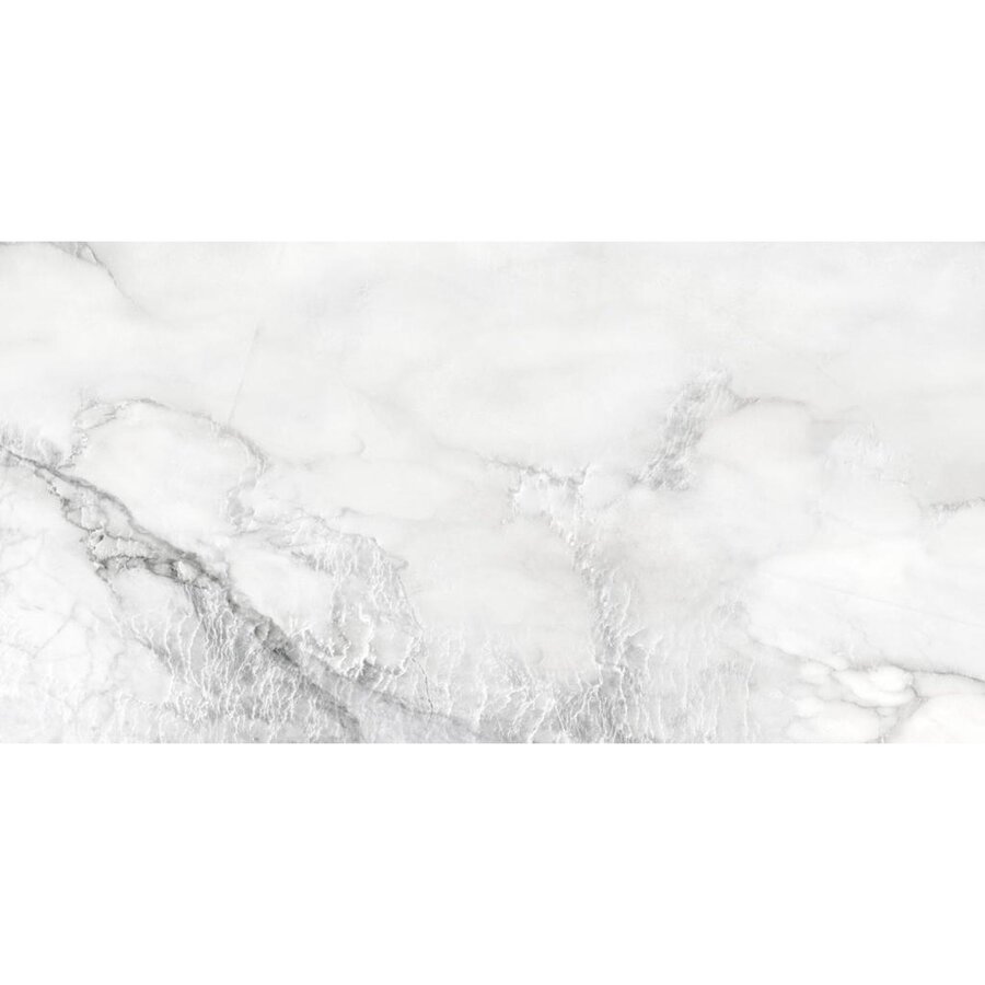 Vloertegel Flaminia Marmerlook Supreme Wit Gerectificeerd Gepolijst 60x120 (Prijs per M2)