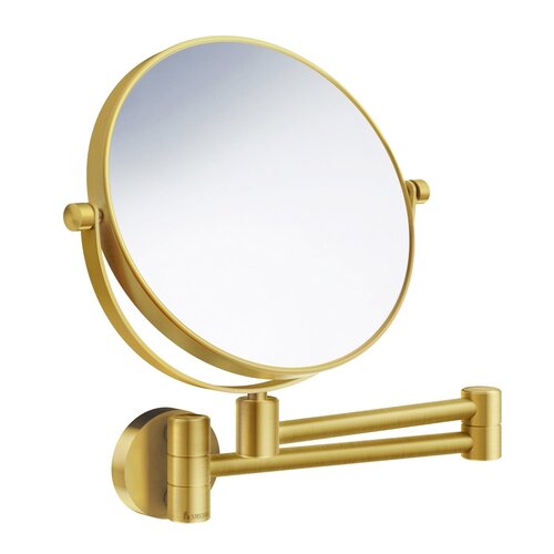 Smedbo Outline Scheerspiegel Wand FK445 7x Vergrotend Mat Goud 