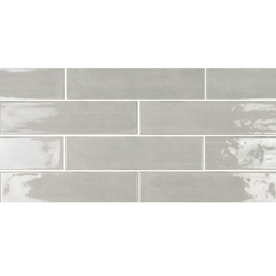 Wandtegel Mud Grey Keramiek 7.5x30 cm (Prijs per M2)