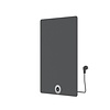 Elektrische Radiator Best Design Brenner Concrete 70x50 cm 300W Beton Grijs