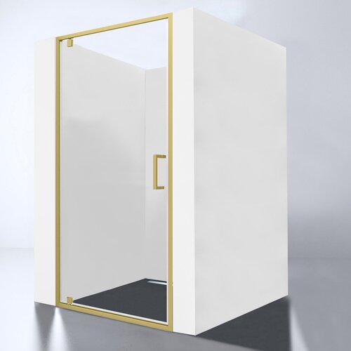 Nisdeur Best Design Nancy 90x200 cm Nano Glas 8 mm Mat Goud 