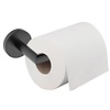 Toiletrolhouder BWS Antonia Met Vaste Arm Mat Zwart