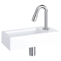 Koudwaterkraan Differnz Bow 19 cm Chroom