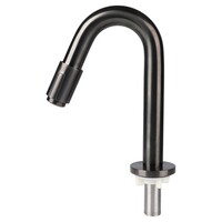 Koudwaterkraan Differnz Bow 19 cm Gunmetal