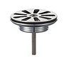 Best-Design "Open Rooster" Afvoerplug 5/4" Chroom