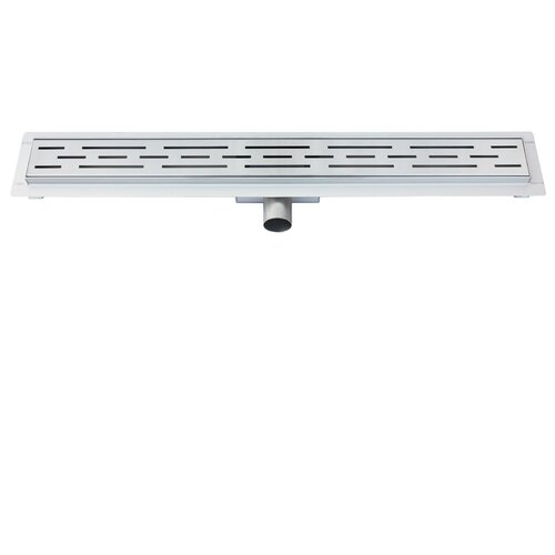 Douchegoot Best Design Nice Met Flens 100cm RVS 