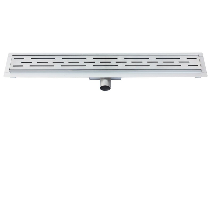 Douchegoot Best Design Nice Met Flens 120cm RVS