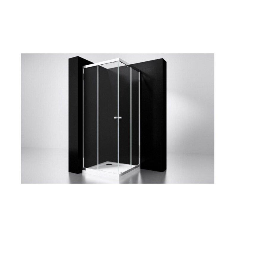 Douche Hoekinstap Best Design Project 80x80x190cm Glas 5mm Aluminium Profiel
