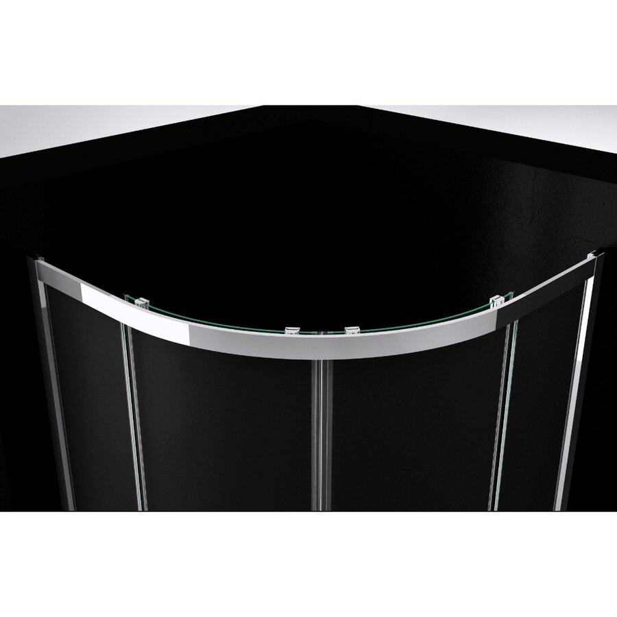 Douchecabine Best Design Project 1/4 Ronde Douchecabine 90x90x190cm Glas 5mm Aluminium Profiel