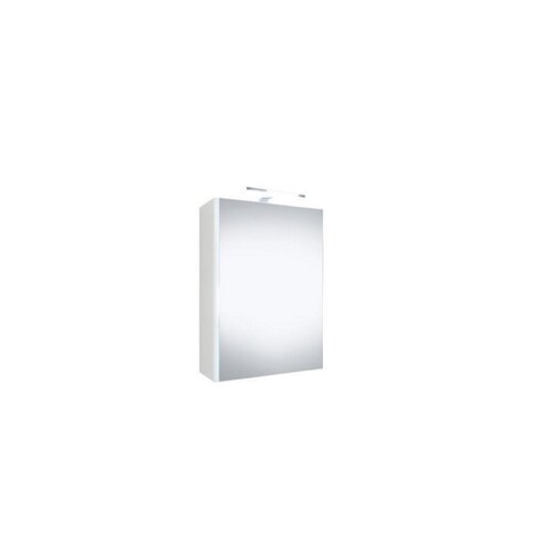 Best-Design "Happy" MDF Spiegelkast + Verlichting 50x60cm Wit 
