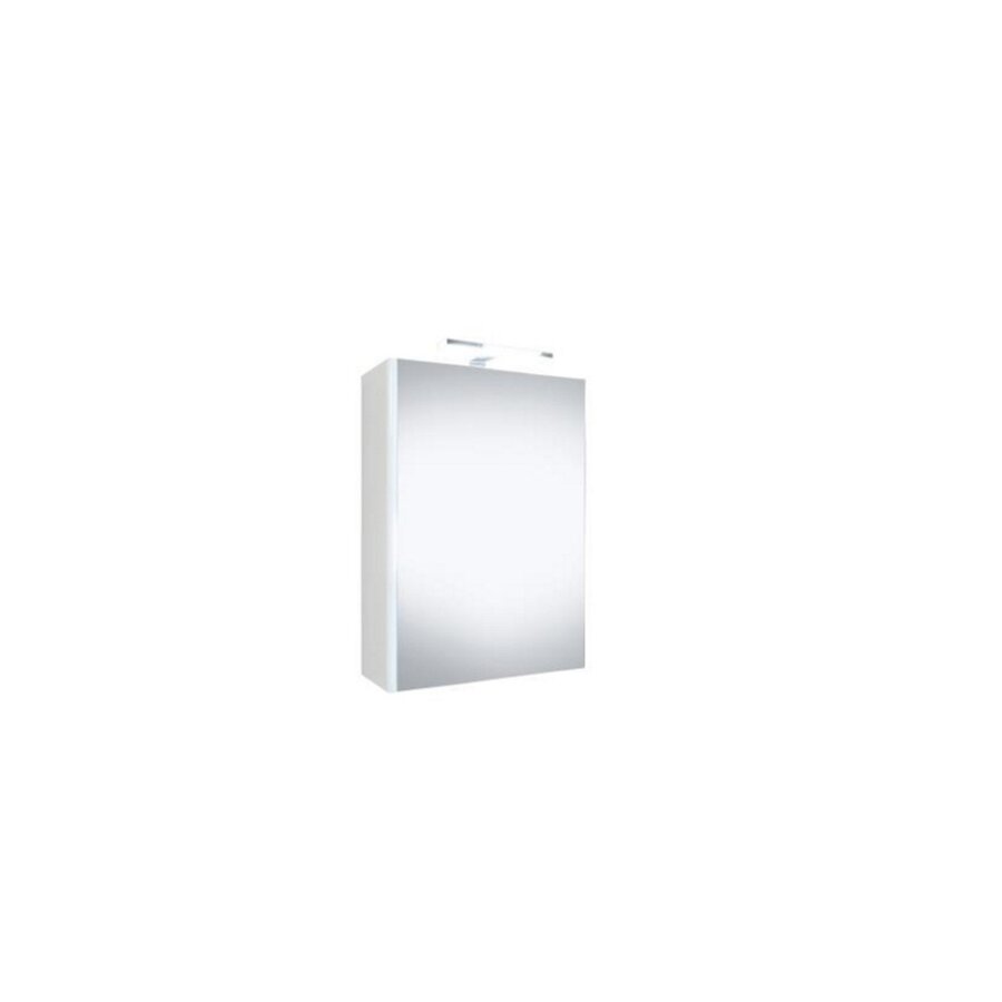 Best-Design "Happy" MDF Spiegelkast + Verlichting 50x60cm Wit