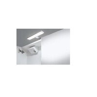 Best-Design "Happy" MDF Spiegelkast + Verlichting 100x60cm Wit