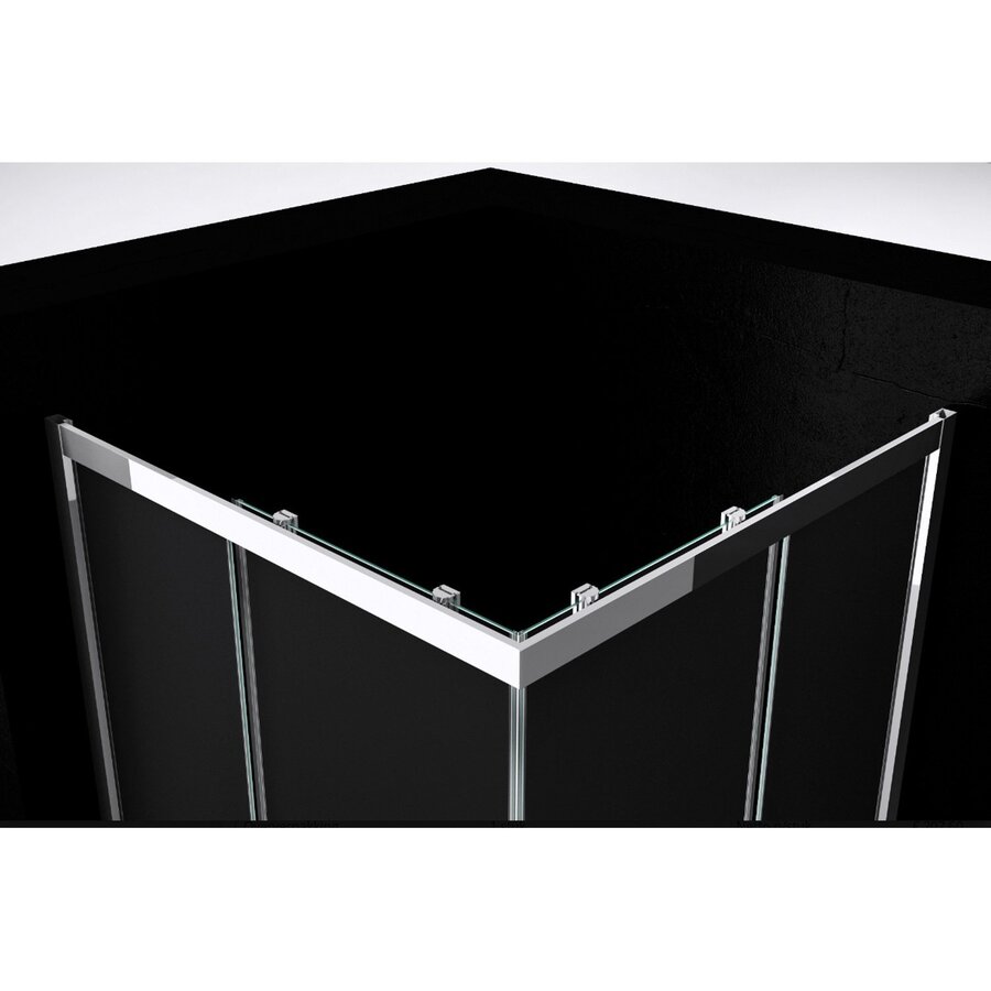 Best-Design "Project" Douche Hoekinstap 100x100x190cm Glas 5mm Aluminium Profiel