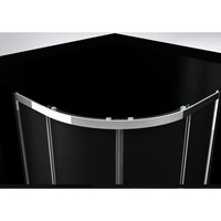 Best-Design "Project" 1/4 Ronde Douchecabine 100x100x190cm Glas 5mm Aluminium Profiel