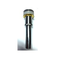 Best-Design Afvoer-Plug Z/Overloop Incl.Verlengbuis 5/4"x 195/120 mm Chroom