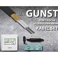 Best-Design "Gunstig" Vloerverwarmings Kabel Set 39,3 Mtr 780 Watt (7,8 m2)