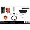 Best-Design "One-Pack" Inbouw-Regendoucheset "Stylmo-Nero M-300" Mat-Zwart