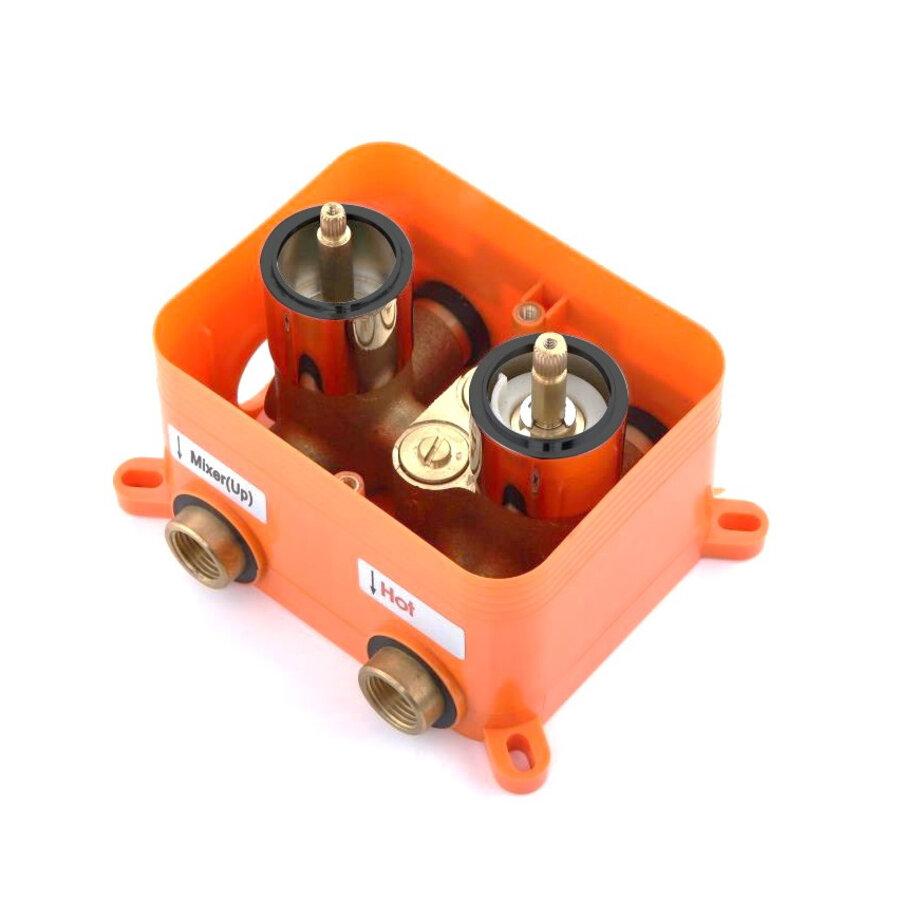 Best-Design "One-Pack" Inbouw-Regendoucheset "Nancy-M-300" Mat-Goud