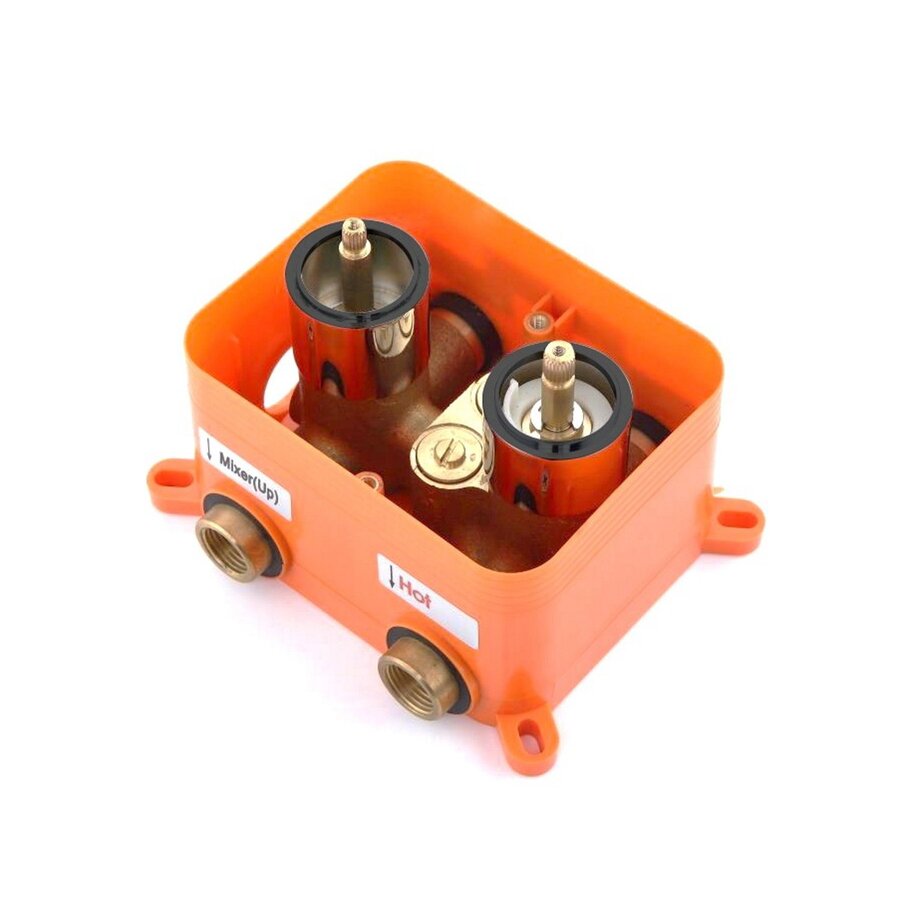 Best-Design "One-Pack" Inbouw-Regendoucheset "Moya-M-300" Gunmetal