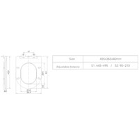 Best-Design Toiletzitting Soft-Closing "Centro" Glans Wit