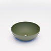 Boss & Wessing Waskom BWS Dorn 40X40X15cm Rond Solid Olijf Groen Mat