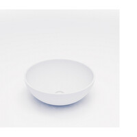 Waskom BWS Dorn 40X40X15cm Rond Solid Mat Wit