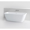 Clou InBe Ligbad Wandmodel Back to Wall 170x75x58 cm Acryl Wit Met Viega Badafvoer en Overloop Wit