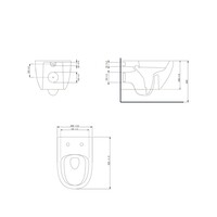 Wandcloset Pack Van Marcke Go Carissa Zonder Spoelrand Mat Antraciet (pk)