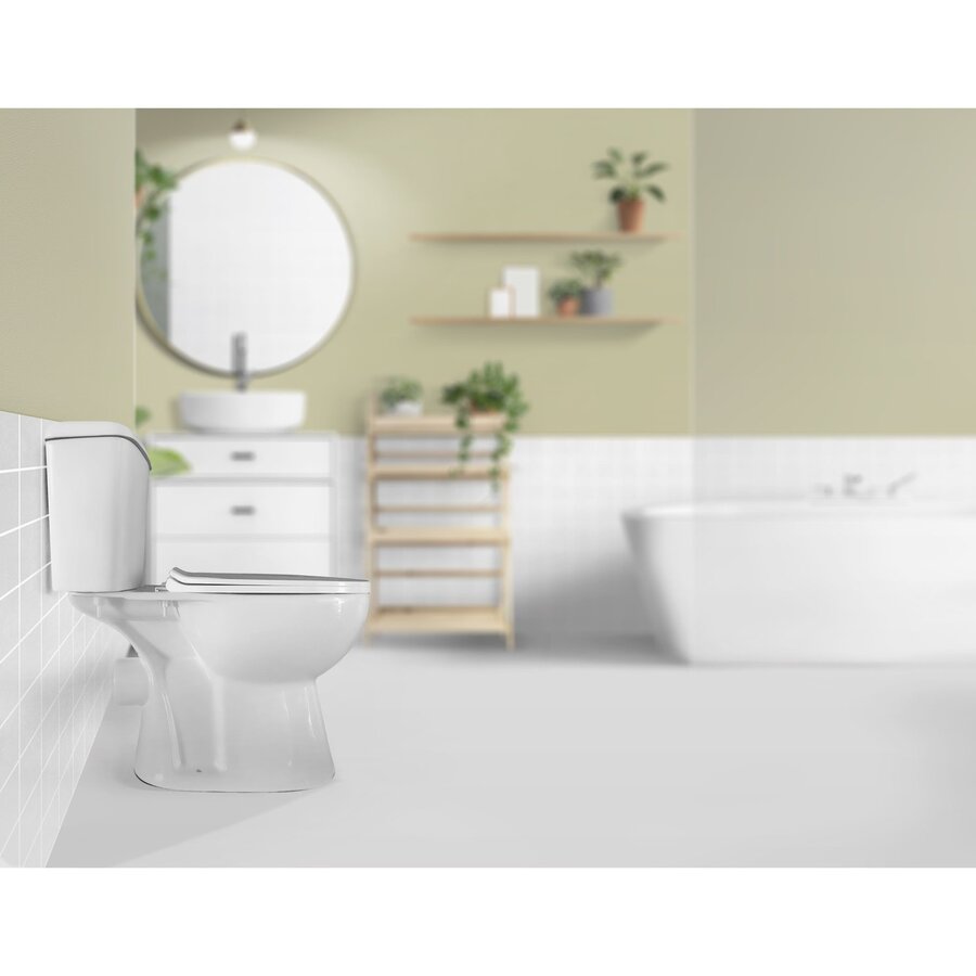 Duoblok BWS Clean Staand Compleet Glans Wit PK