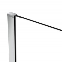 Muurprofiel Van Rijn 3.2-1.5x200 cm Chroom