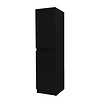 Kolomkast BWS Jupiter 135 cm 2 Deuren Zwart