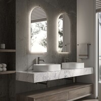 Spiegel Martens & Meijer Bangkok 45x90 cm met Verlichting en Verwarming