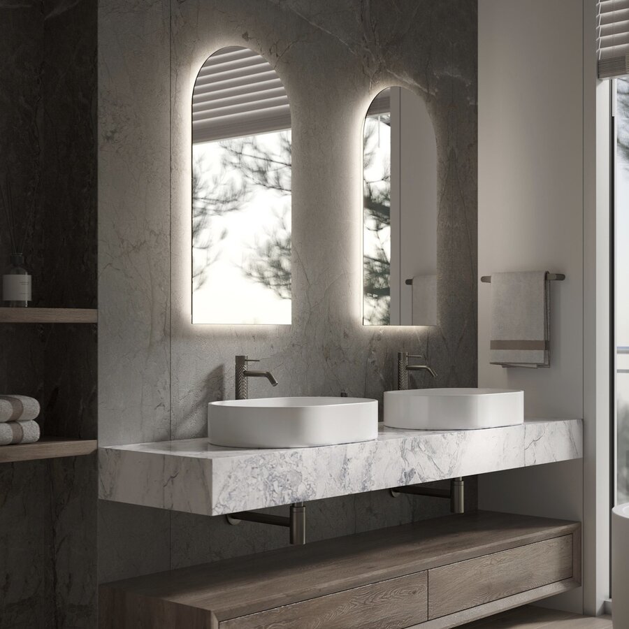 Spiegel Martens & Meijer Bangkok 45x90 cm met Verlichting en Verwarming