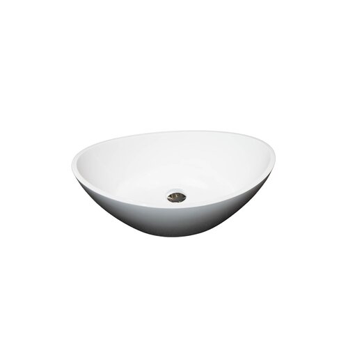 Waskom Loutro Palm Beach Rechthoek 55x34x14.3 cm Mat Wit 