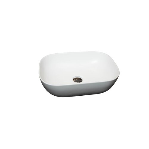 Waskom Loutro Spiro M Rechthoek 45.5x32x13.5 cm Mat Wit 