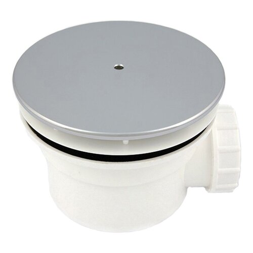 Douchebak Afvoer Xenz Pure Voor Gat 90 mm Met Afdekklep Chroom 