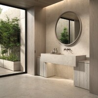 Mozaiek Kronos Nativa Mini Baguette 3D 30x120 cm Aurum Creme (Prijs per Doos)